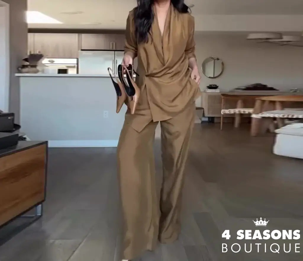 Alexandra Set Camel / XS