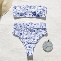 Blue and White