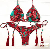 Printed red