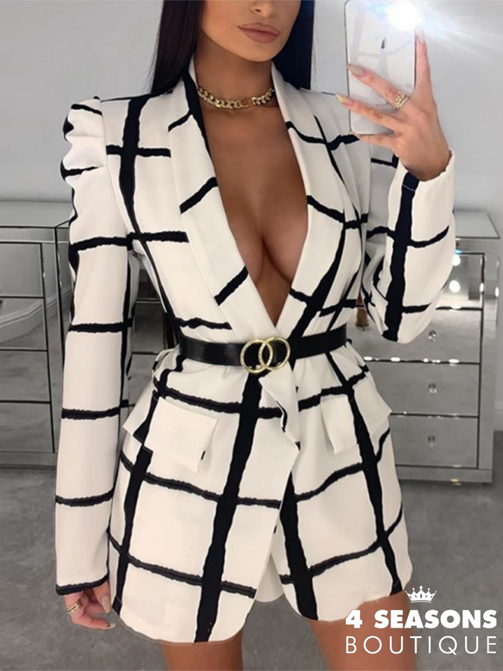 Blazer Magazine Branco / P