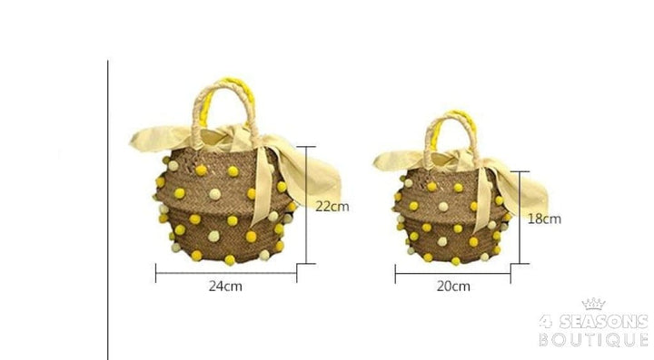 Bolsa Cesto Cristais - 4 Seasons Boutique