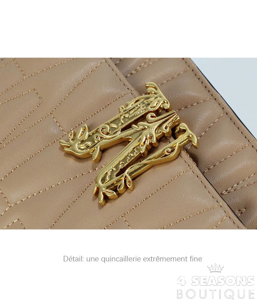 Gosloon Women&#39;S Bag Luxury Designer Handbag New Saddle Genuine Leather Famous Brand One Shoulder