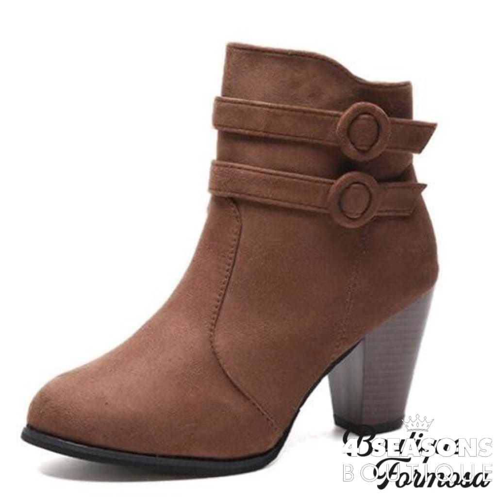 Bota Ferme Marrom / 34 200000998