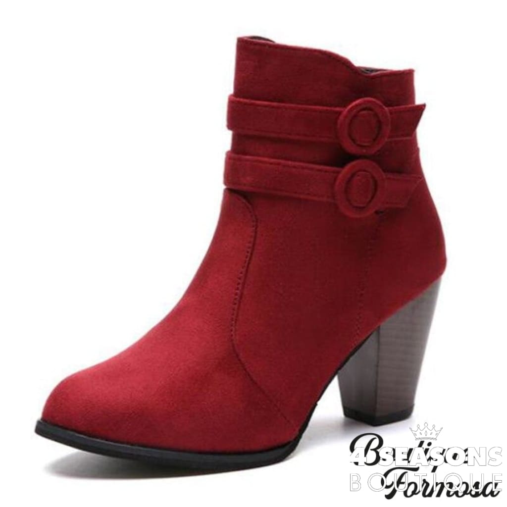 Bota Ferme Vermelho / 34 200000998