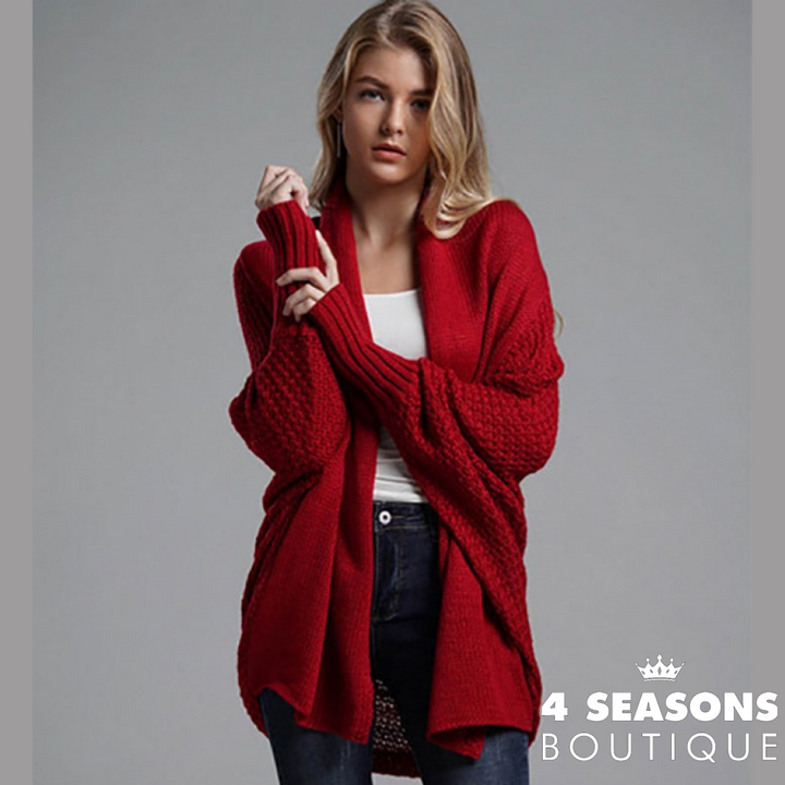Cardigan Curto Vanda Vermelho / Único