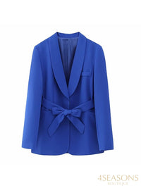Blue blazer