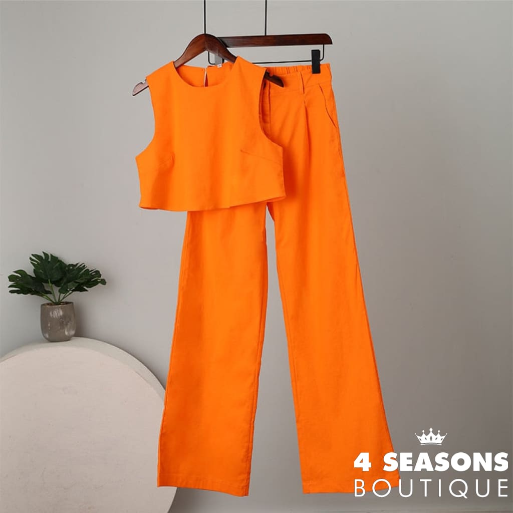 Conjunto Penélope Laranja / P