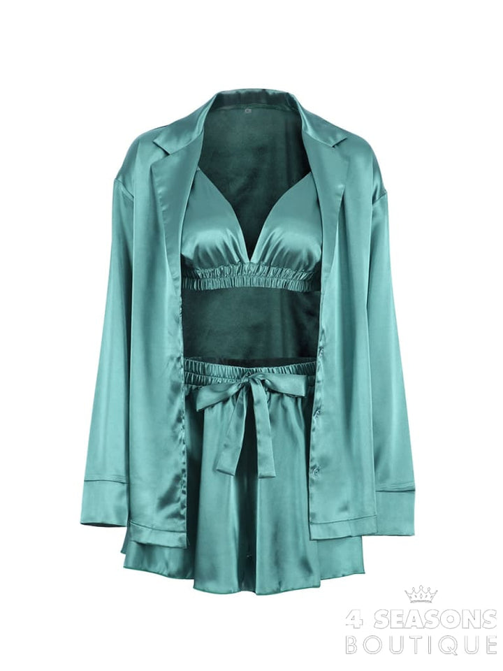 Conjunto Pijama Naomi Verde / P