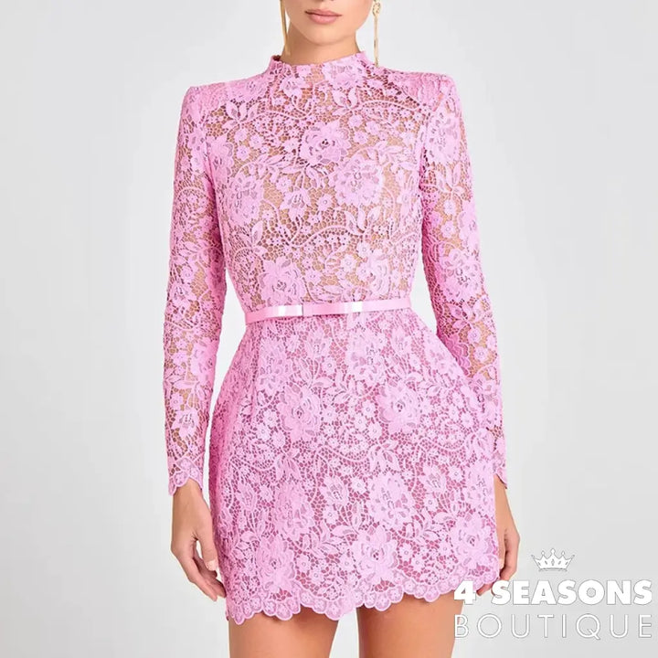 Lily Dress Pink / S