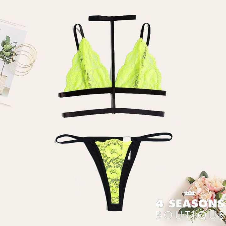 Lingerie Rose Verde / P 200003986