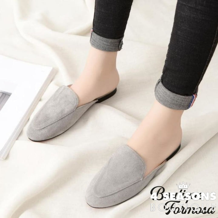Mule Confort Cinza / 34 200001011