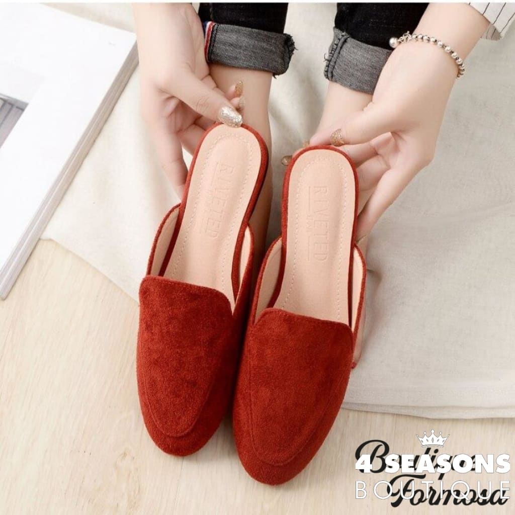 Mule Confort Vermelho / 34 200001011