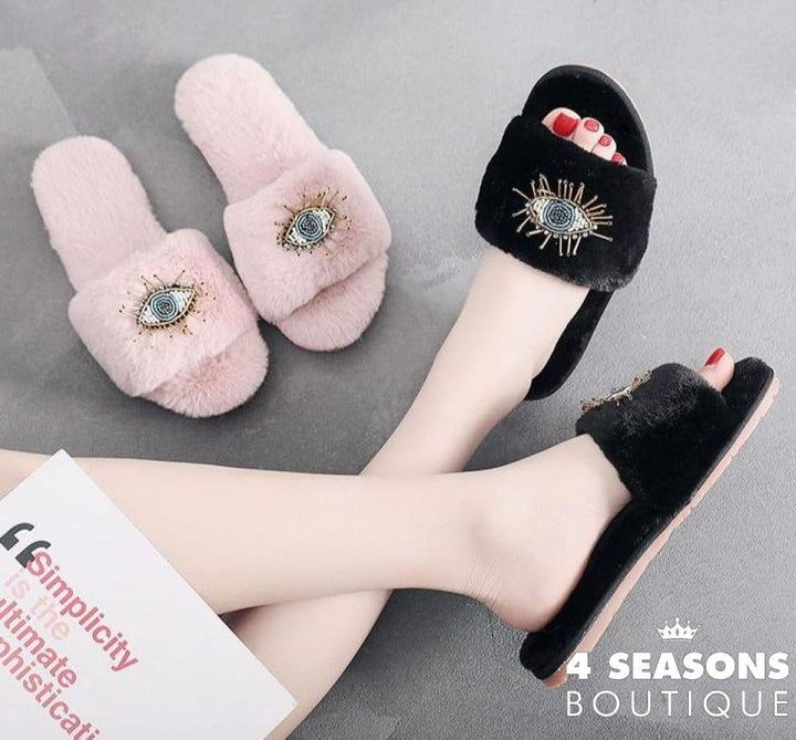 Pantufa Olho Grego - 4 Seasons Boutique