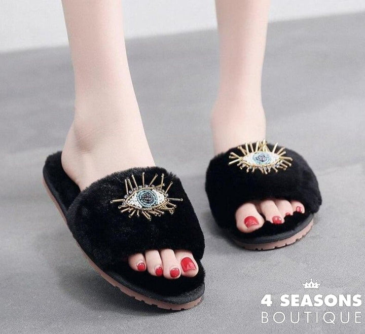 Pantufa Olho Grego - 4 Seasons Boutique