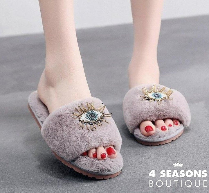Pantufa Olho Grego - 4 Seasons Boutique