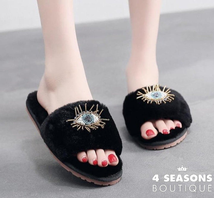 Pantufa Olho Grego - 4 Seasons Boutique
