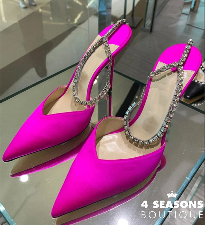 Scarpin Diamond Rosa / 33