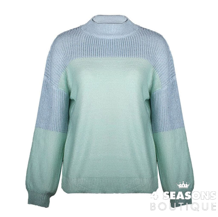 2020 Autumn And Winter Hot Sale New Long-Sleeved Sweater Solid Color Casual Loose Turtleneck