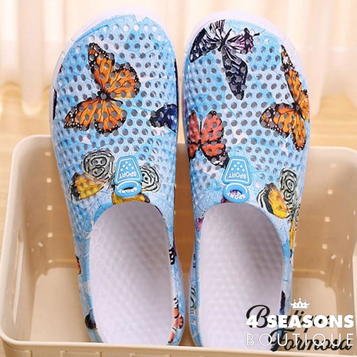 Tênis Valentine Azul Borboleta / 35 200001004
