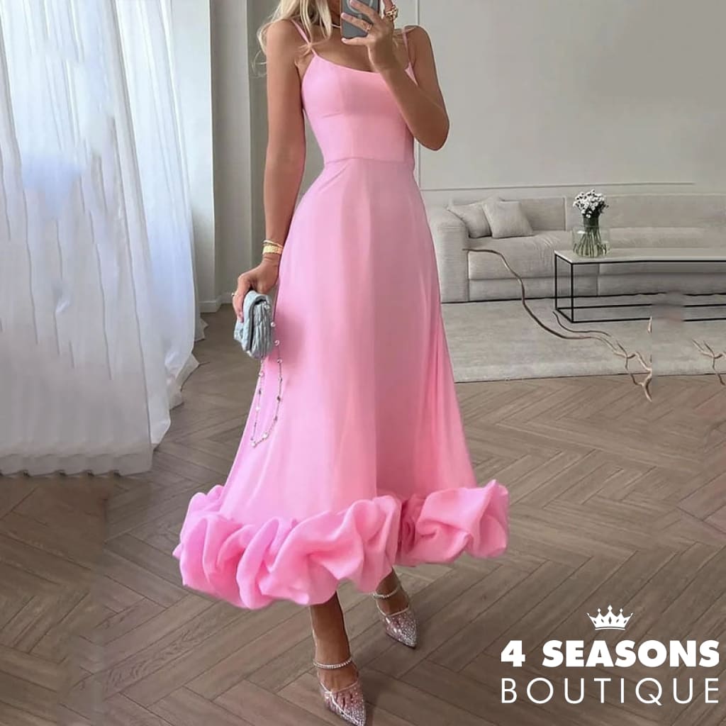Vestido Bergamo Rosa / Pp