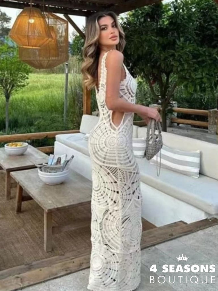 Vestido Crochê Idina