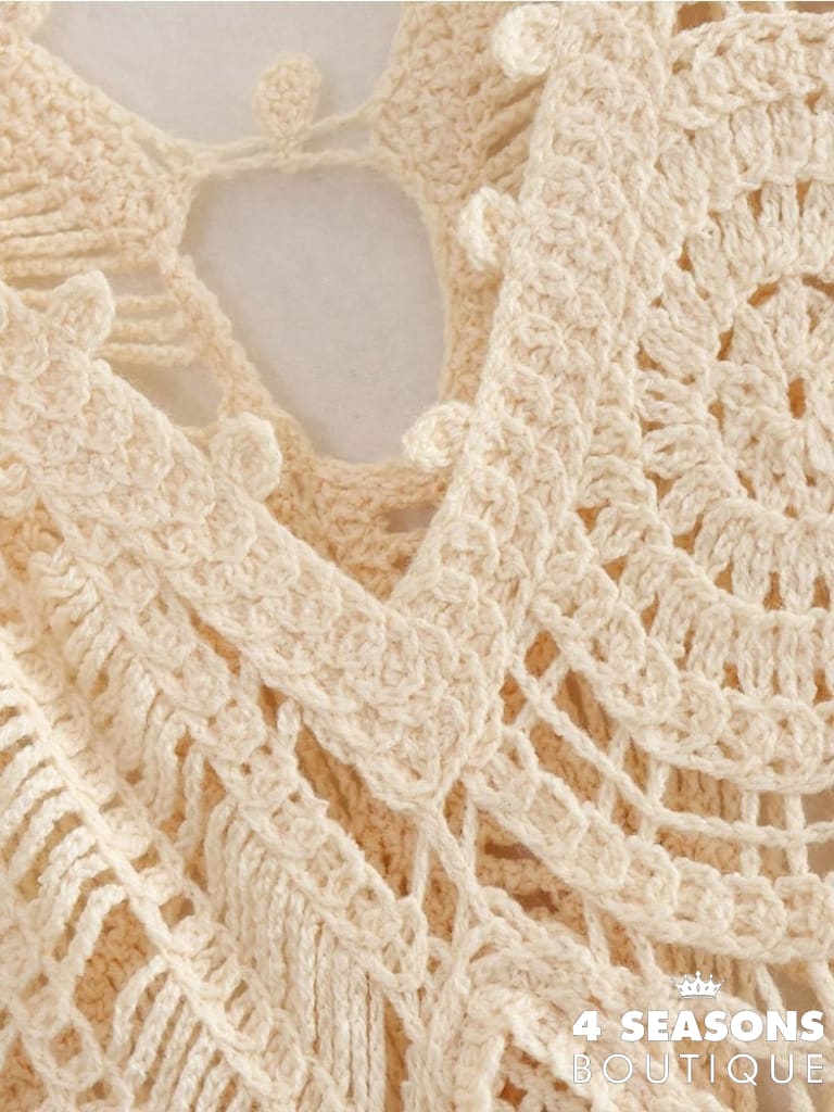 Vestido Crochê Idina