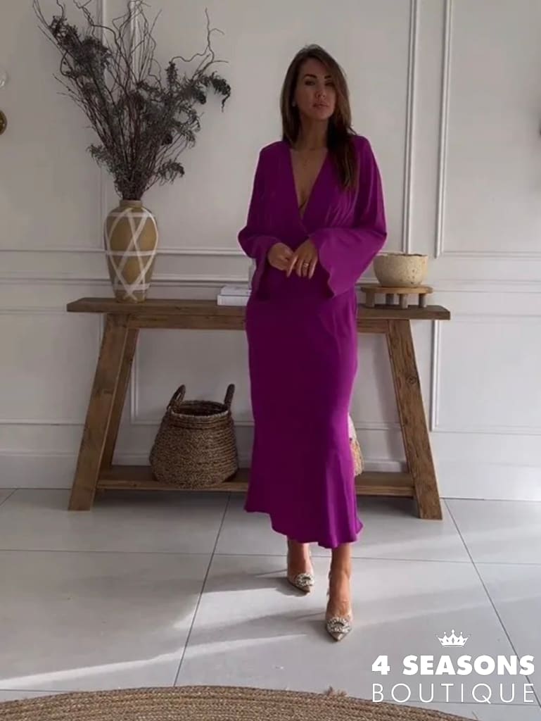 Vestido Fúcsia Austin