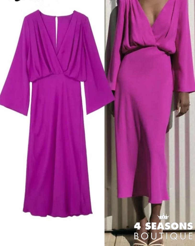 Vestido Fúcsia Austin