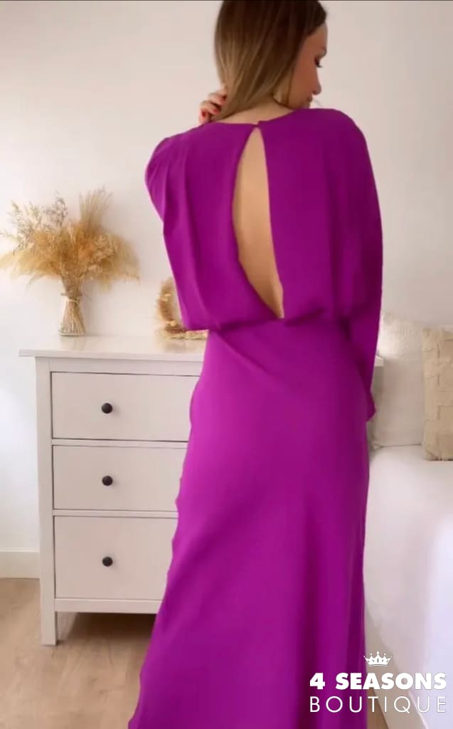 Vestido Fúcsia Austin