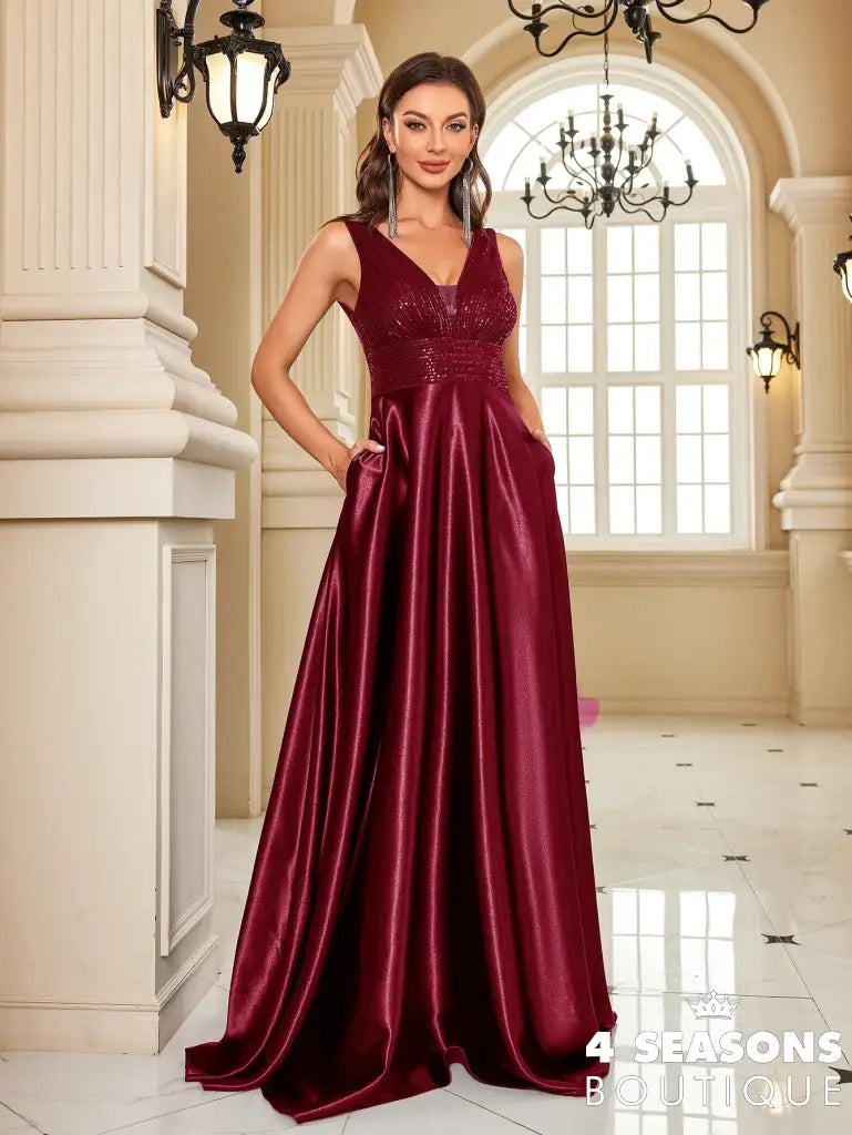 Vestido Garbo Marsalha / Ggg
