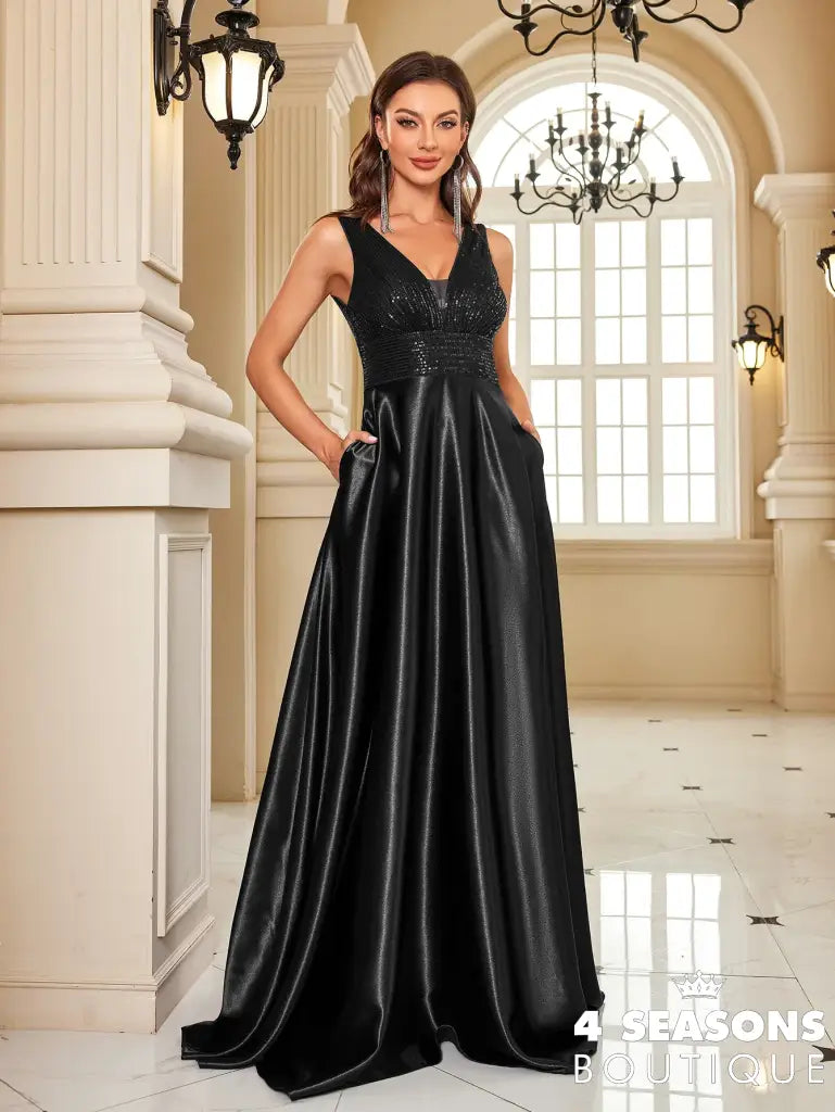 Vestido Garbo Preto / Ggg