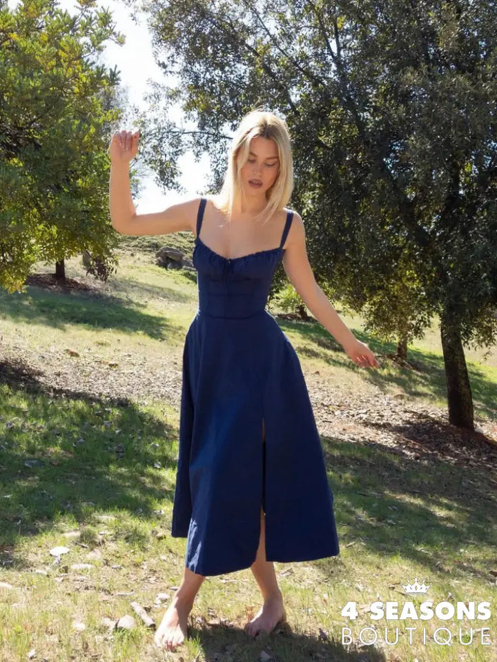 Vestido Menezes Azul / Pp