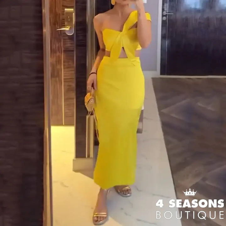 Vestido Mesquita Amarelo / P
