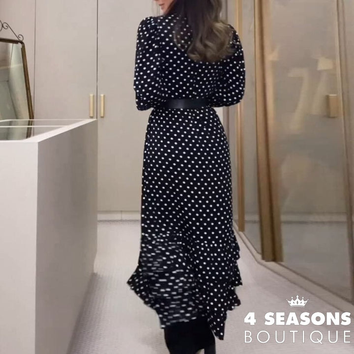 Vestido Poá Gardênia